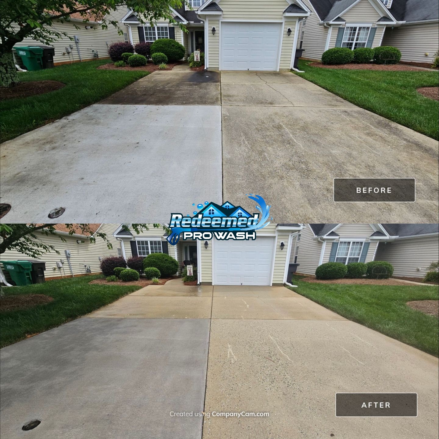 Driveway Cleaning in High Point: Common Stains We Remove — Redeemed Pro Wash exterior cleaning guide