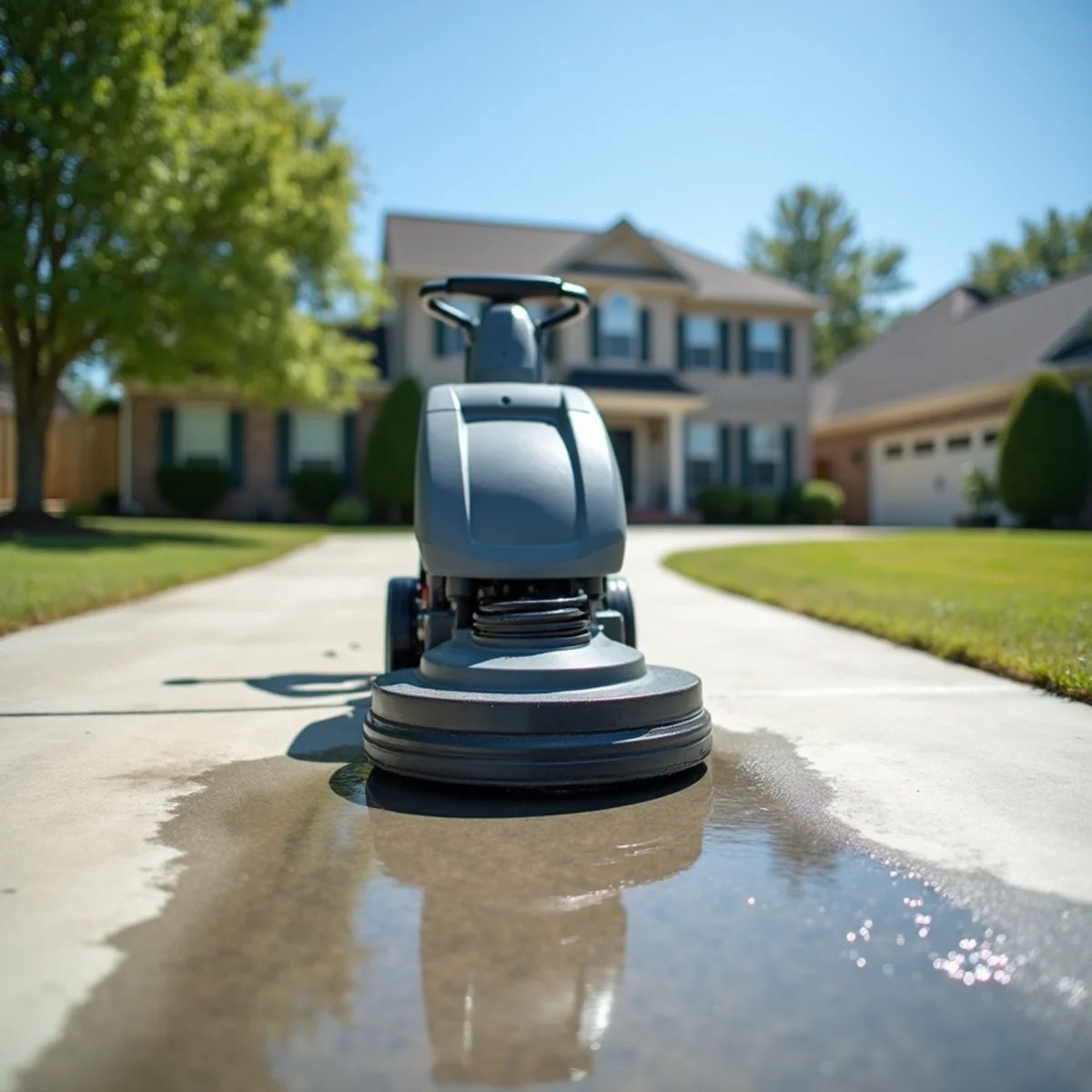 Driveway Cleaning service by Redeemed Pro Wash in North Carolina
