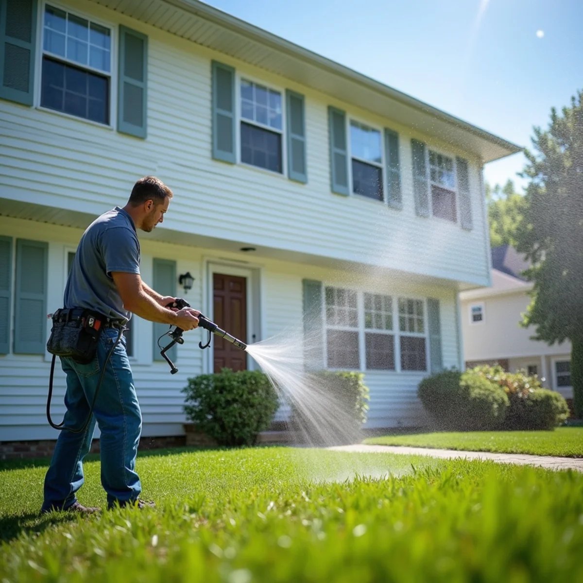 House Washing service by Redeemed Pro Wash in North Carolina