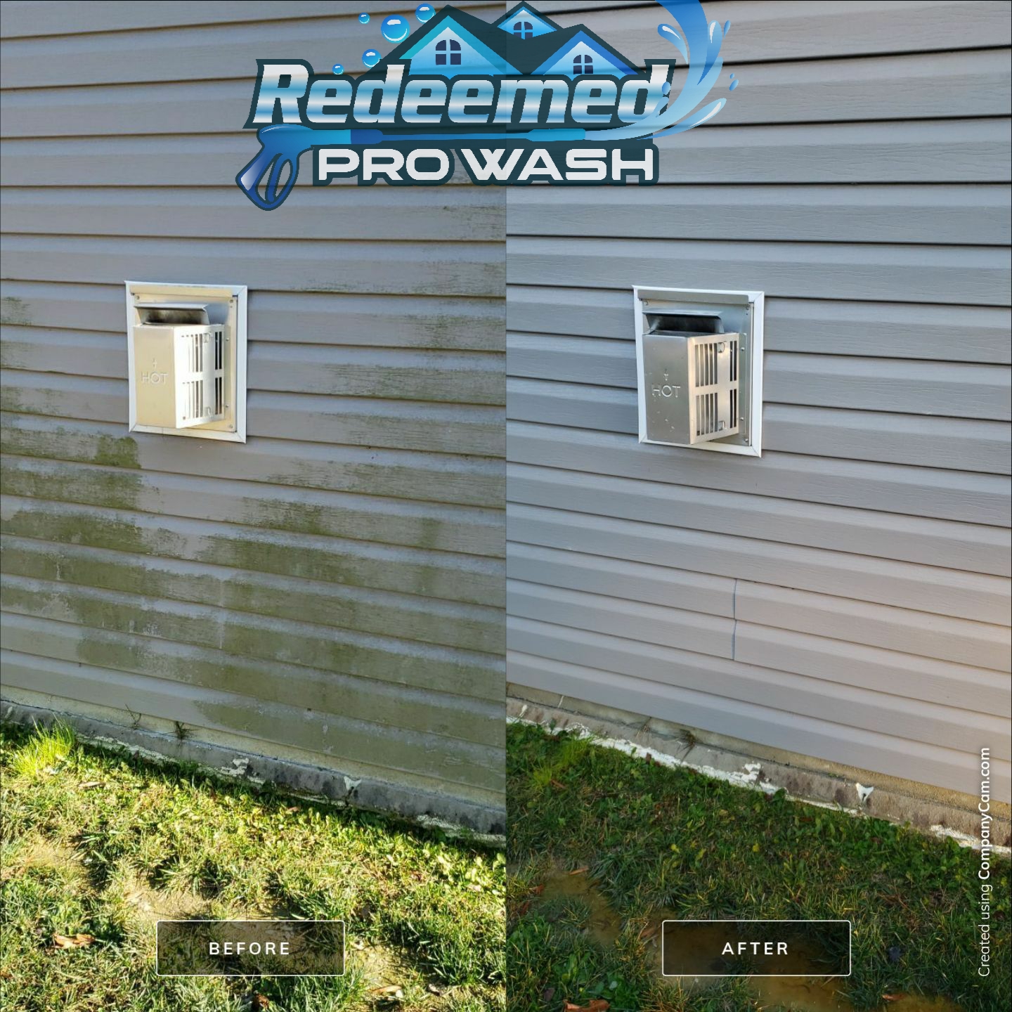 Soft Washing by Redeemed Pro Wash in North Carolina
